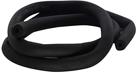 Othmro 1 Pièces 6mmx9mmx1.8m Tuyau D'isolation Thermique Noir Tuyau D'isolation de Climatisation