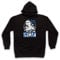 My Icon Art & Clothing Gerwyn Price The Iceman Darts Tribute Welsh Player Erwachsenen Kapuzensweater, Schwarz, 2XL