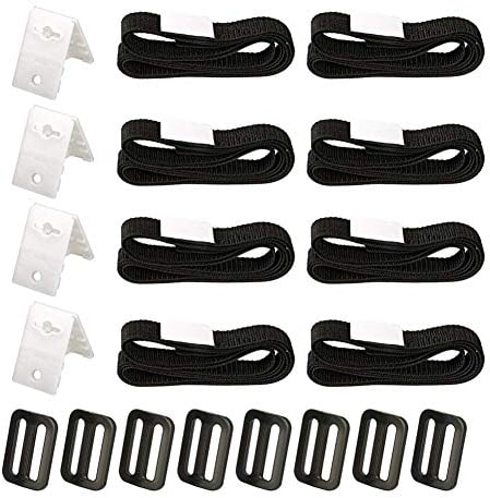 Seasaleshop Pool Aufroller Aufrollvorrichtung Fahrbar Solarfolie,Befestigungskit für Solarabdeckungsrollen für fahrbares Aufrollsystem, für Pool-Planen/Abdeckungen