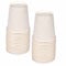 Lot de 100 Gobelets en Carton Vitamine 20cl Blanc