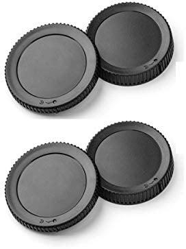 Z9 Objektivdeckel und Gehäusekappe für Nikon Z9 Z7 Z6 Z5 Z50 Kamera mit Z-Mount-Objektiv [2+2 Packungen]