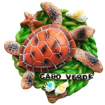 3D Cape Verde Africa Fridge Magnet Travel Souvenir Gift Resin Craft Collection
