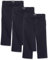 Amazon Essentials Pantalon Chino Coupe Droite Uniforme Garçon, Lot de 3, Noir, 8 Ans