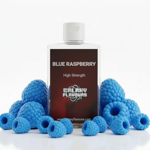 Blue Raspberry Flavouring - High Strength Food Flavoring - 100ml Bottle - 250 Flavours.