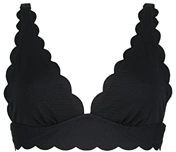 HUNKEMÖLLER Triangel-Bikini-Oberteil Scallop