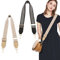 BETESSIN 2Stk. Verstellbarer Schultergurt für Taschen 3,8cm Taschengurt Schulterriemen Breit Handtaschen Riemen 70-130cm mit Kunstleder-Ende Goldnem Karabinerhaken DIY Taschenherstellung