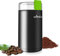 Molinillo de café eléctrico, Wancle molinillo de semillas, Molino de café de un toque (para frijoles, especias, etc.), con cepillo de limpieza (Negro+Verde)