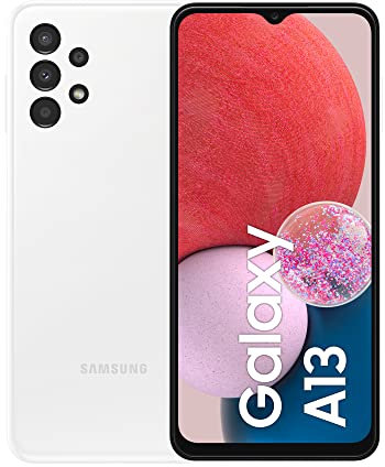2022 Samsung Galaxy A13, Dual SIM, 64GB, Bianco (Ricondizionato)