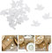 Oblique Unique® Holz Tauben Konfetti Tischdeko für Taufe Kommunion Konfirmation Hochzeit Firmung Junge Mädchen Streudeko Verzierung (Weiß)