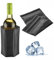 SPORTARC Wine Cooler, Red Wine Insulation Ice Pack Gel Cooling PVC for CHAMPAGNE Cooler Bottles Sleeves for Summer Barbecue Party