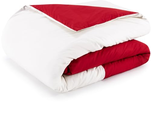 Tommy Hilfiger Bettwäsche-Garnitur Color Block Farbe Ruby Größe 200x200