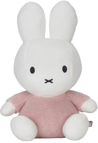 Pioupiou et Merveilles Miffy Fluffy Plüschtier, Hase, flauschig, 35 cm, Geburt, Kuscheltier für Kleinkinder, weich, zärtlich, Verzauberung, NIJN918