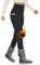 DDOBB Sport Leggings Damen High Waist Mit Taschen Bauchweg Sportleggins Gym Sporthose Leggins Blickdichte Lang Po Push Up Laufhose Yoga Hosen(Gefütterte-grau,L)