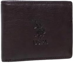 U.S. POLO ASSN. Geldbörse mit Geldbörse WIUUY2261MHA, braun, Taglia Unica, Mit Münzfach