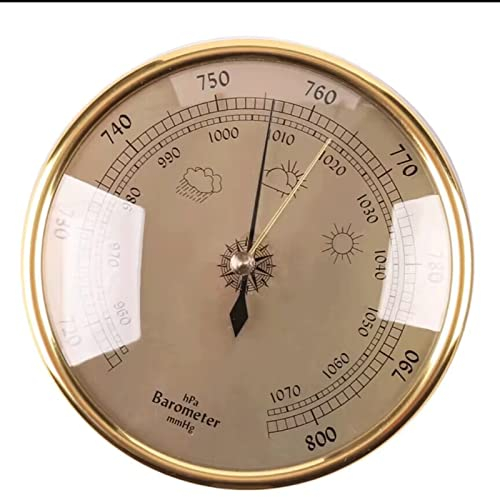 Barometer, Thermometer, Hygrometer, Barometer, traditionelles Barometer, Wetterinstrument, Yacht, Schiff, Segeluhr, Geschenk (Farbe: B) (D) (Color : C)