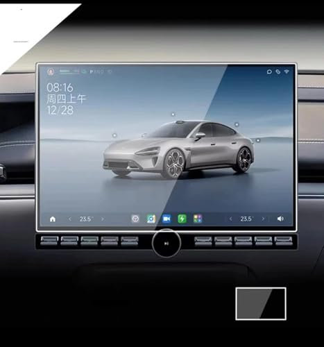 GUPEB For XIAOMI SU7/XIAOMI SU 7 2024 GPS Navigation AND Dashboard Tempered glass screen protector film accessories