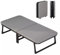 Klappbett Erwachsene mit Matratze Tragfähigkeit 200kg, Campingbett Klappbar Extra Breit mit Rädern 180x90x37cm, für Büro, Schlafzimmer, Außenbereich