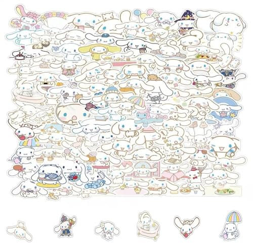 Yoimckay 100 Stück Vinyl Graffiti Stickers, Aesthetic Aufkleber, Cute Stickers, DIY Kinder Aufkleber, Cartoon Aufkleber, für Laptop Skateboard Fahrrad Motorrad Scrapbooking Tasse Koffer