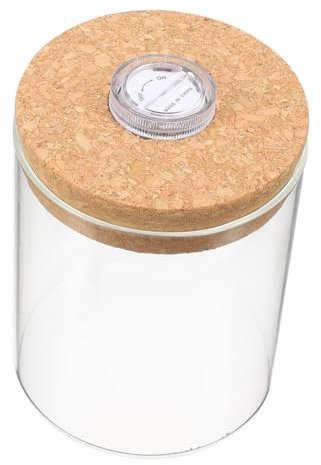 Cabilock Borosilikatglasflasche Für Terrarien Terrarium Glas Wohnkultur Mini Aquarium