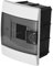 Coffret de Distribution Encastré 1 Rangée pour 4 Modules 104x140x173 mm IP40 - Blanc Boîtier Électrique en ABS - Coffret Électrique pour Installations Intérieures - Horoz Electric