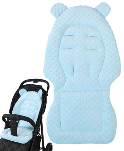 Puffersack - dicke Einlage, atmungsaktive Komfort- | Baby Baumwolle gepolstert, bequemes Kissen, für Kinderwagen Autositz, weich und