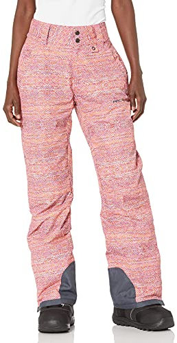 ARCTIX Pantalon de Neige Isotherme pour Femme, Rose aztèque, Taille M/Entrejambe 78 cm