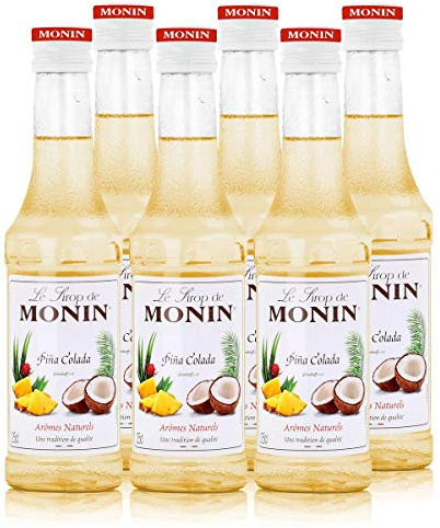Monin Sirup Piña Colada, 0,25L, 6er Pack