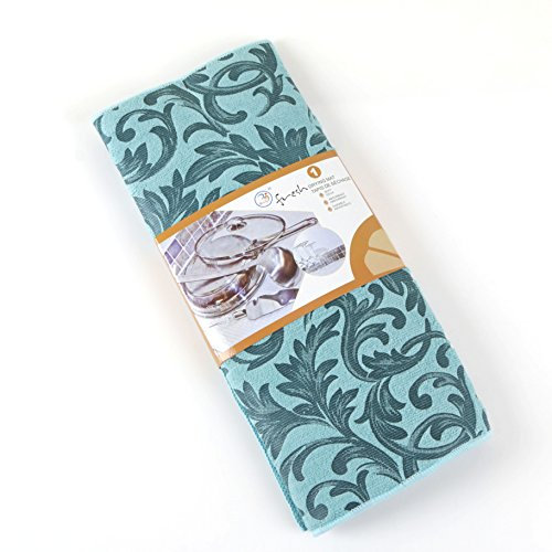 Tapis de séchage égouttoir à vaisselle pour plan de travail, séchage rapide, absorbant, carré, en microfibre 30 x 40 cm bleu