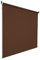 Kettenzugrollo Seitenzugrollo Tür Fenster Rollo Vorhang 14 Farben Breite 62 bis 202 cm Länge 180 cm lichtdurchlässig halbtransparent Metall Träger Wandmontage Deckenmontage (102 x 180 cm / Braun)