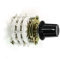Aexit 3p11t 3 pol 11 Überwurf Band Kanal TV Rotary Switch Selector