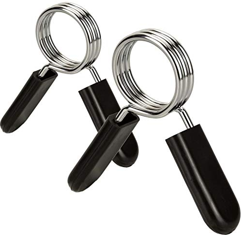 C.P.Sports Feder-Feststeller Hantelverschlüsse Paare | 25mm, 28mm, 30mm, 50mm Durchmesser | Stahl Federverschlüsse, Federclips für Hantelstangen | für Kraftsport, Fitness, Gym