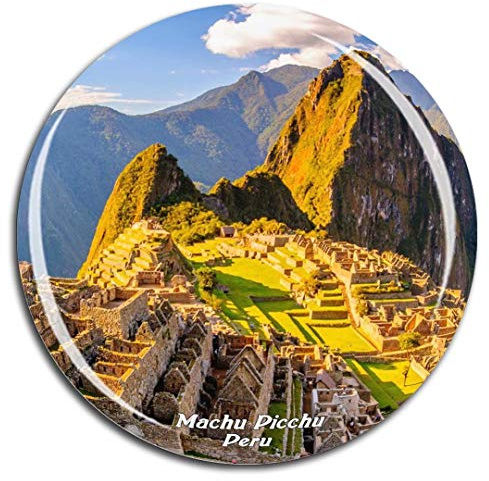 Weekino Machu Picchu Peru Kühlschrankmagnet 3D Kristallglas Tourist City Travel Souvenir Collection Geschenk Stark Kühlschrank Aufkleber