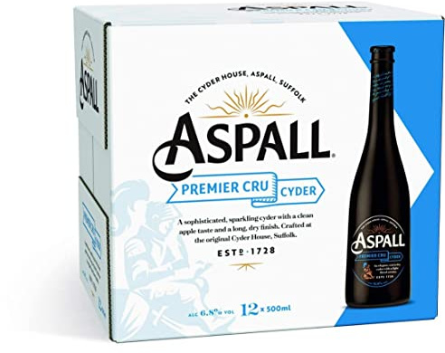 Aspall Premier Cru Cyder 12 x 500 ml (bottles)