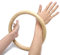 OAREA Kung Fu Ring für Handgelenk Krafttraining Traditionelle Kampfkunst Holzpuppe Wing Chun Rattan Ring
