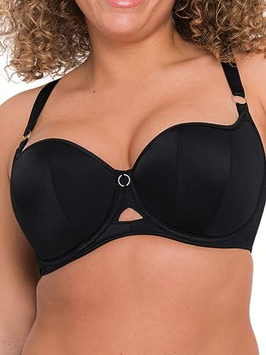 Curvy Kate Women's Boost Me Up Balconette Bra, Black, 32DD
