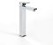 Milano Arvo Modern High Rise Mono Bathroom Basin Mixer Tap - Chrome