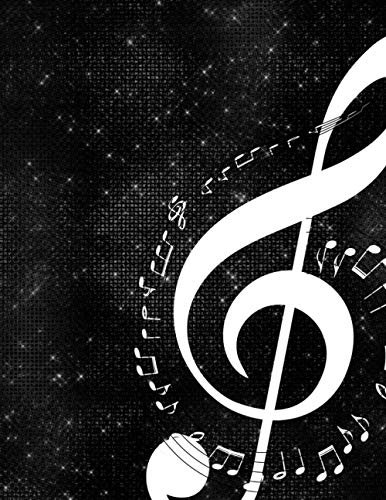 Songwriting Journal: 120 Pages, Gift Idea for Musician, Music Lover, Student, Songwriting…, Lined/Ruled Paper And Staff, Manuscript Paper For Notes, ... And Music, Easily Composing or Learning Music