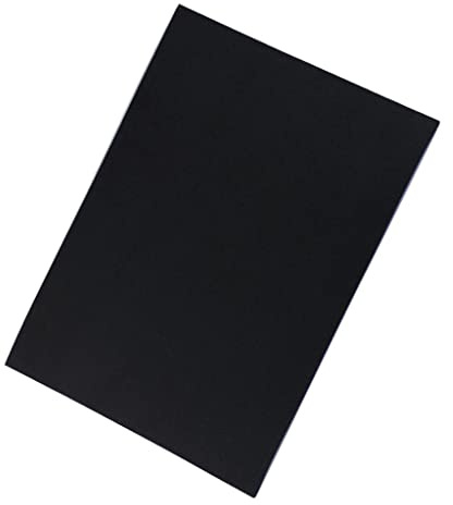 F Fityle Mousse EVA Noire Facile à Couper et Bonne Douceur pour Accessoires de Costumes de Cosplay Bricolage - 350 * 500 * 10mm