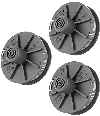 CDIYTOOL Gardena Carrete de Repuesto Intercambiable para Garde-NA 05307-20 Recortadora de Recorte Turbo de Carrete de Repuesto, cortadores de Cepillo, 1,65 mm, línea de Carrete DE 6,1 m (3)
