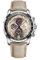 Naviforce Sportuhren für Herren, analog, Quarz, Chronograph, Lederarmband