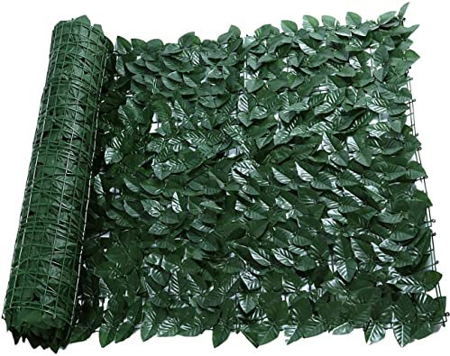 Künstliche Efeu Hecke Sichtschutz Für Erde Wand Bildschirm Garten Hof Outdoor Hochzeit Dekoration Sichtschutzzaun HXJDP220826(Color:,Size:100x900cm)