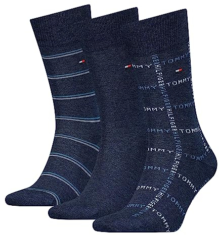 Tommy Hilfiger Herren CLSSC SOCK, Jeans, 39/42 (3er Pack)