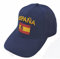 Tiendas LGP- Gorra Bordada Bandera de España, Talla única, con Presilla de adaptación, Color Azul
