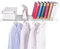 ARIIKON Erweiterbar Schrankregal Kleiderschrank Organizer Regale Ohne Bohren DIY Schrank Trennwand Lagerregal Multifunktional, Einstellbare Länge 60-80cm, Elfenbein
