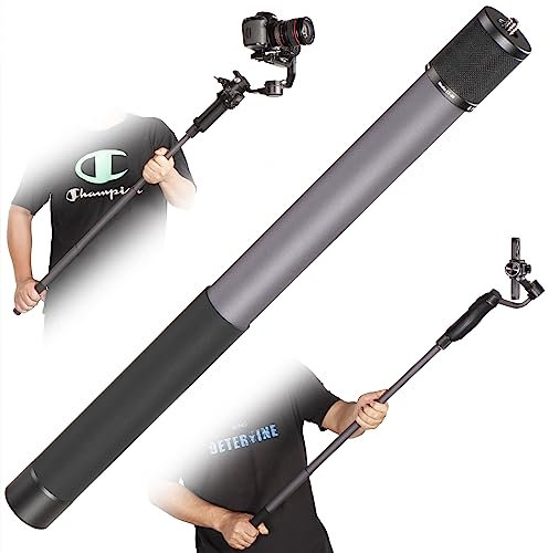 Gimbal Extension Pole, Lightweight and Strong 3 Section Camera Extension Pole, Universal Compatible with iPhone Smartphone Gimbal Stabilizer