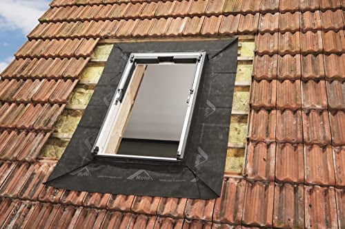 Original Roto EZB Anschluss-Schürze Außen ASA | Montageschürze für Roto Dachfenster der Baureihe Q | für zuverlässigen Schutz vor Feuchtigkeit und Witterungseinflüssen | Größe 055/xxx