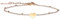 Selfmade Jewelry Armkettchen Herz Damen Rosegold Stainless Steel Edelstahl Armschmuck mit Herzchen Filigran Zart Inkl. Schmuckbox (Rosegold)