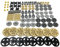 YLtremker Technik Ersatzteile Set, Technik Getriebe Achse Steine Zahnräder Bausatz Klemmbausteine, Kompatibel mit 9686 Ersatzteile