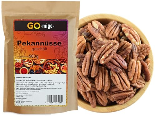 Pekannüsse Pekannuss Hälften 500g - GOmigo