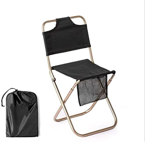 Klappbarer Campingstuhl Klappbarer Campingstuhl Outdoor Angelstuhl Picknick BBQ Sitz Ultraleichter Campinghocker Aus Aluminiumlegierung Mit Aufbewahrungstasche Reisestuhl Faltstuhl Anglerstuhl ( Color